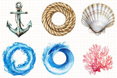 Underwater Clipart Bundle - CraftNest - Digital Crafting and Art