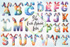 Easter Alphabet And Number Clipart Bundle 2