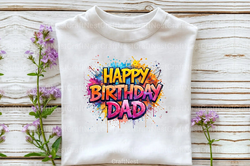 Happy Birthday Dad Clipart Bundle - CraftNest - Digital Crafting and Art