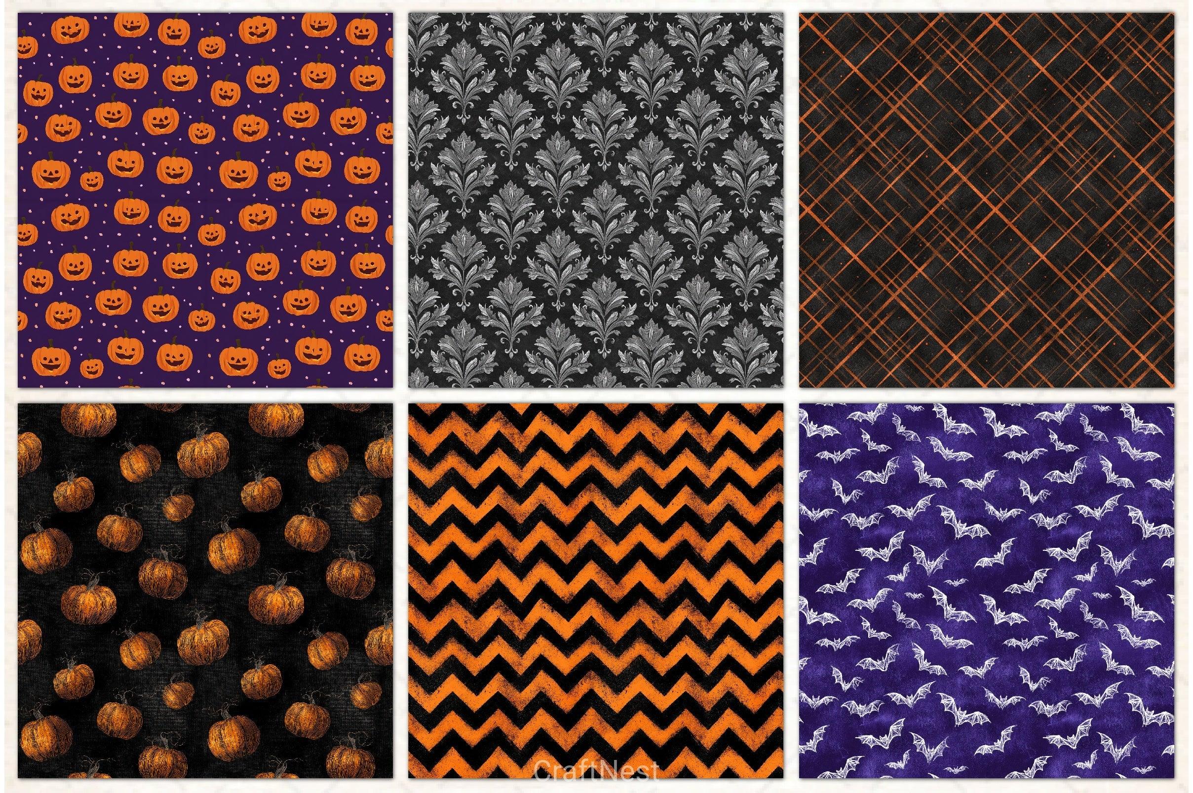 Chalkboard Halloween Clipart Bundle - CraftNest - Digital Crafting and Art