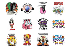 Sarcastic Halloween Clipart Bundle - CraftNest - Digital Crafting and Art