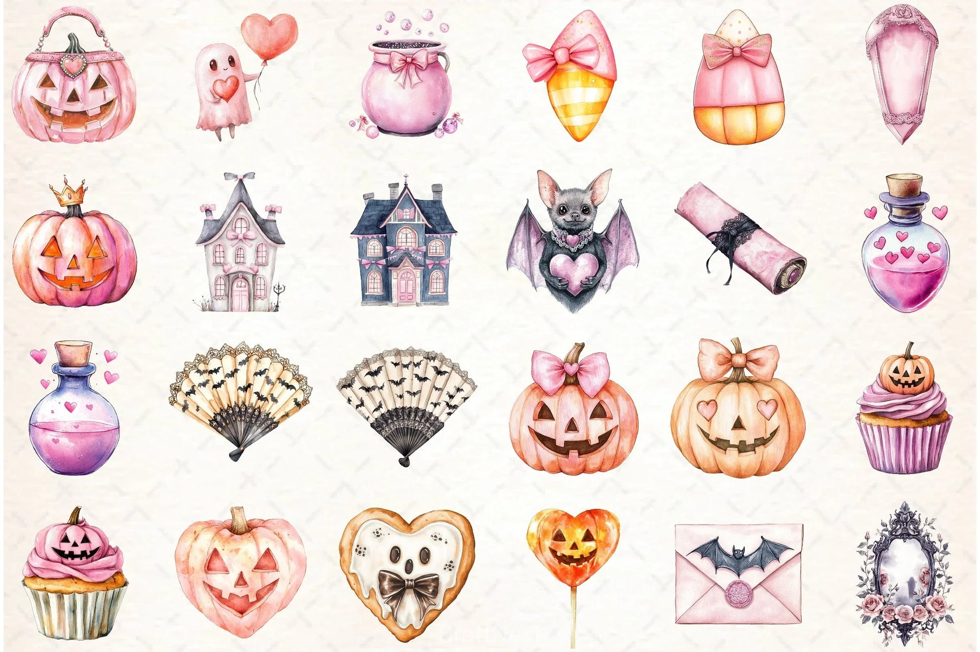 Happy Halloween Clipart Bundle 3 - CraftNest - Digital Crafting and Art