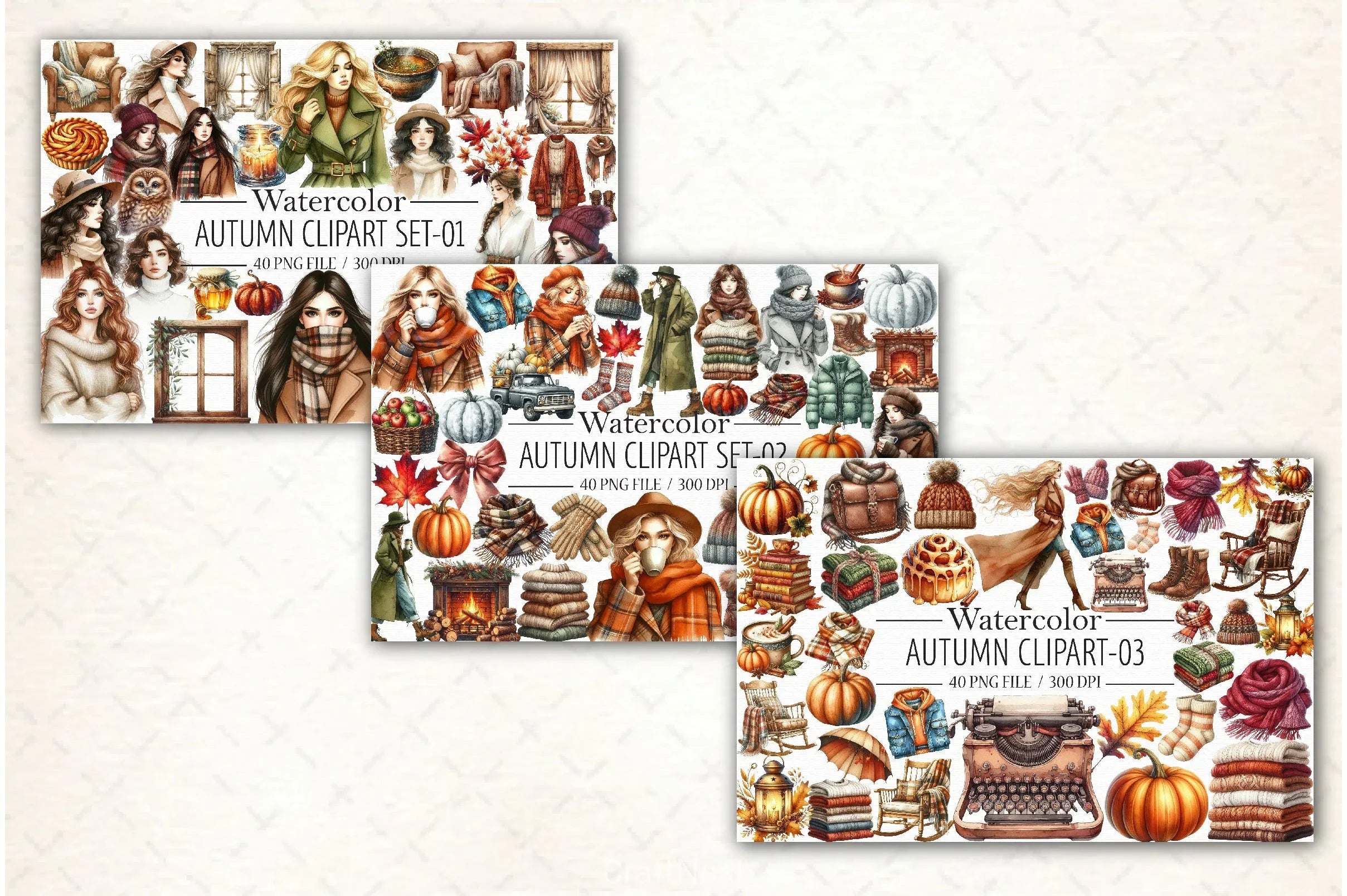 Autumn Mega Clipart Bundle - CraftNest - Digital Crafting and Art