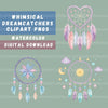 Dreamcatchers Pastel Clipart Bundle