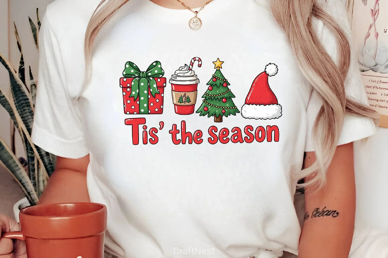 Tis The Season Christmas Clipart Bundle - CraftNest - Digital Crafting and Art