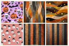 Halloween Digital Paper Pack 2 - CraftNest - Digital Crafting and Art
