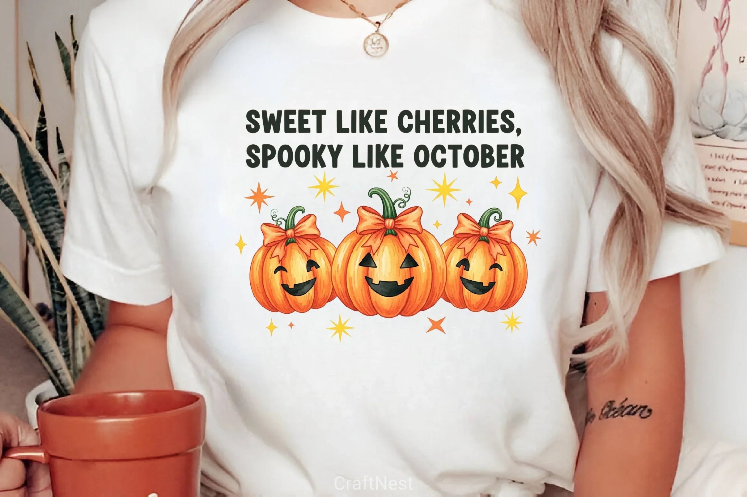 Sweet Cherries Spooky October Clipart Bundle - CraftNest - Digital Crafting and Art