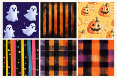 Halloween Digital Paper Pack 4 - CraftNest - Digital Crafting and Art