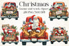 Christmas Gnome & Truck Clipart Bundle
