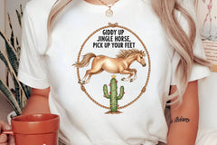 Giddy Up Jingle Horse Clipart Bundle - CraftNest - Digital Crafting and Art