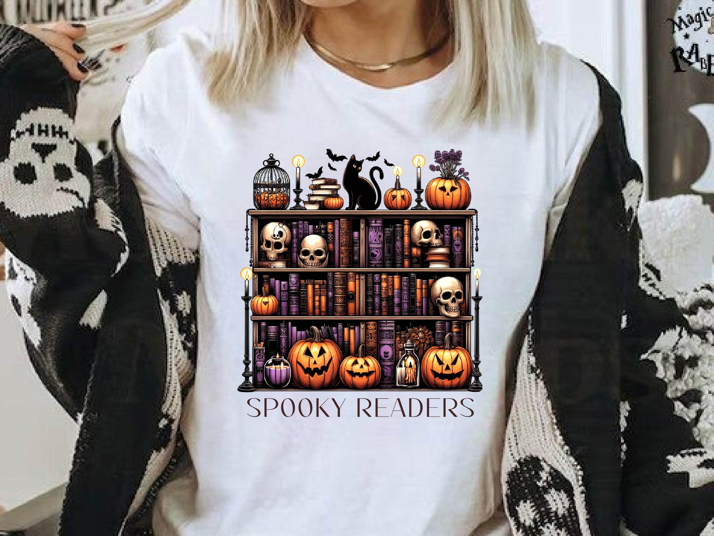 Spooky Readers Clipart Bundle