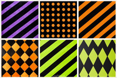 Halloween Basics Digital Paper - CraftNest - Digital Crafting and Art