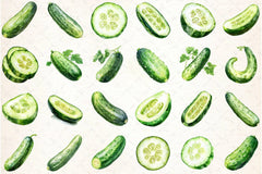 Cucumber Clipart Bundle - CraftNest - Digital Crafting and Art