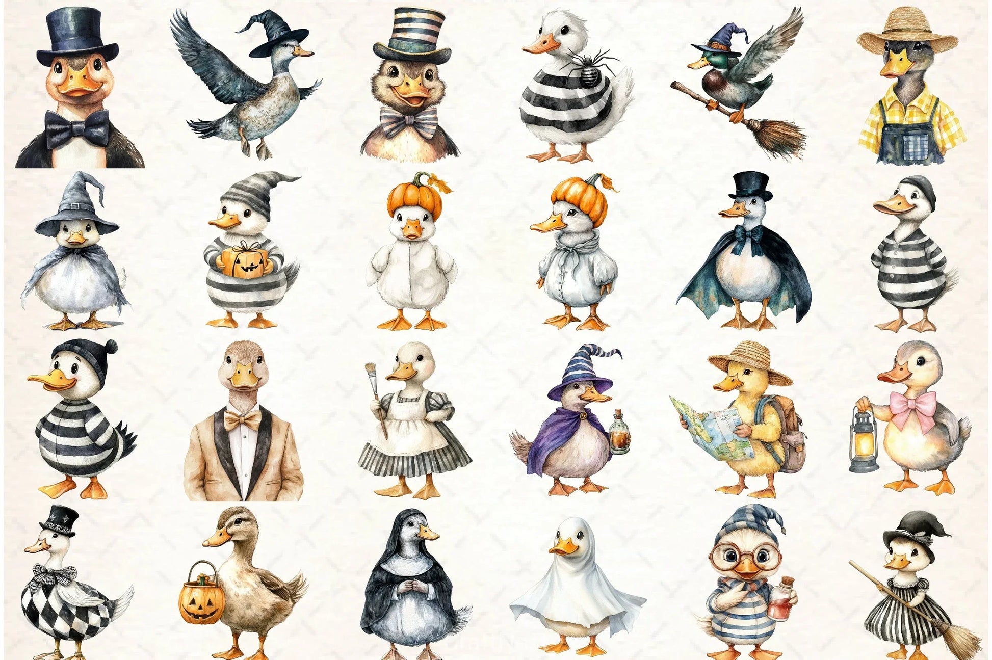 Halloween Goose Clipart Bundle 2 - CraftNest - Digital Crafting and Art