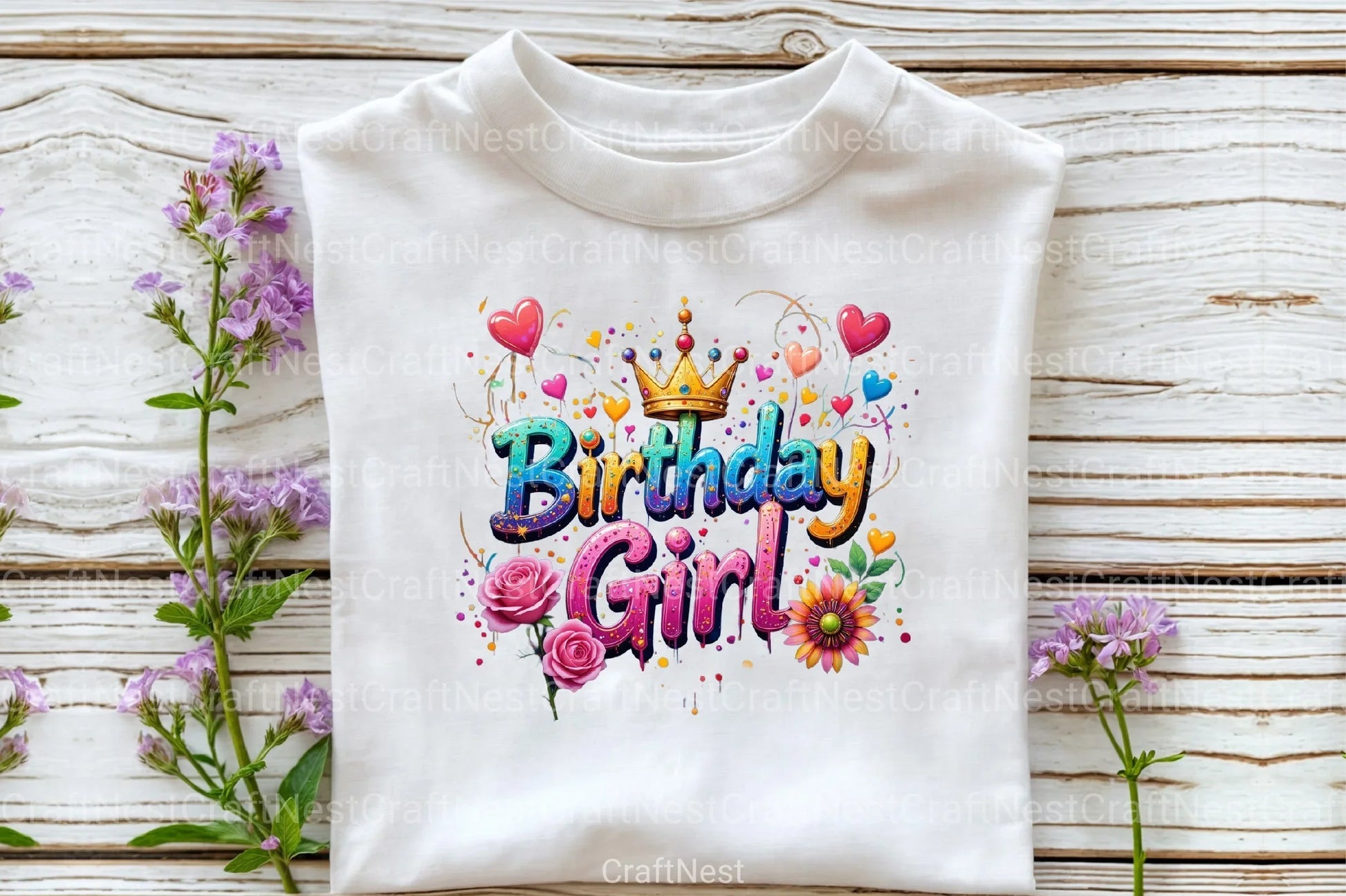 Birthday Girl Clipart Bundle 1 - CraftNest - Digital Crafting and Art