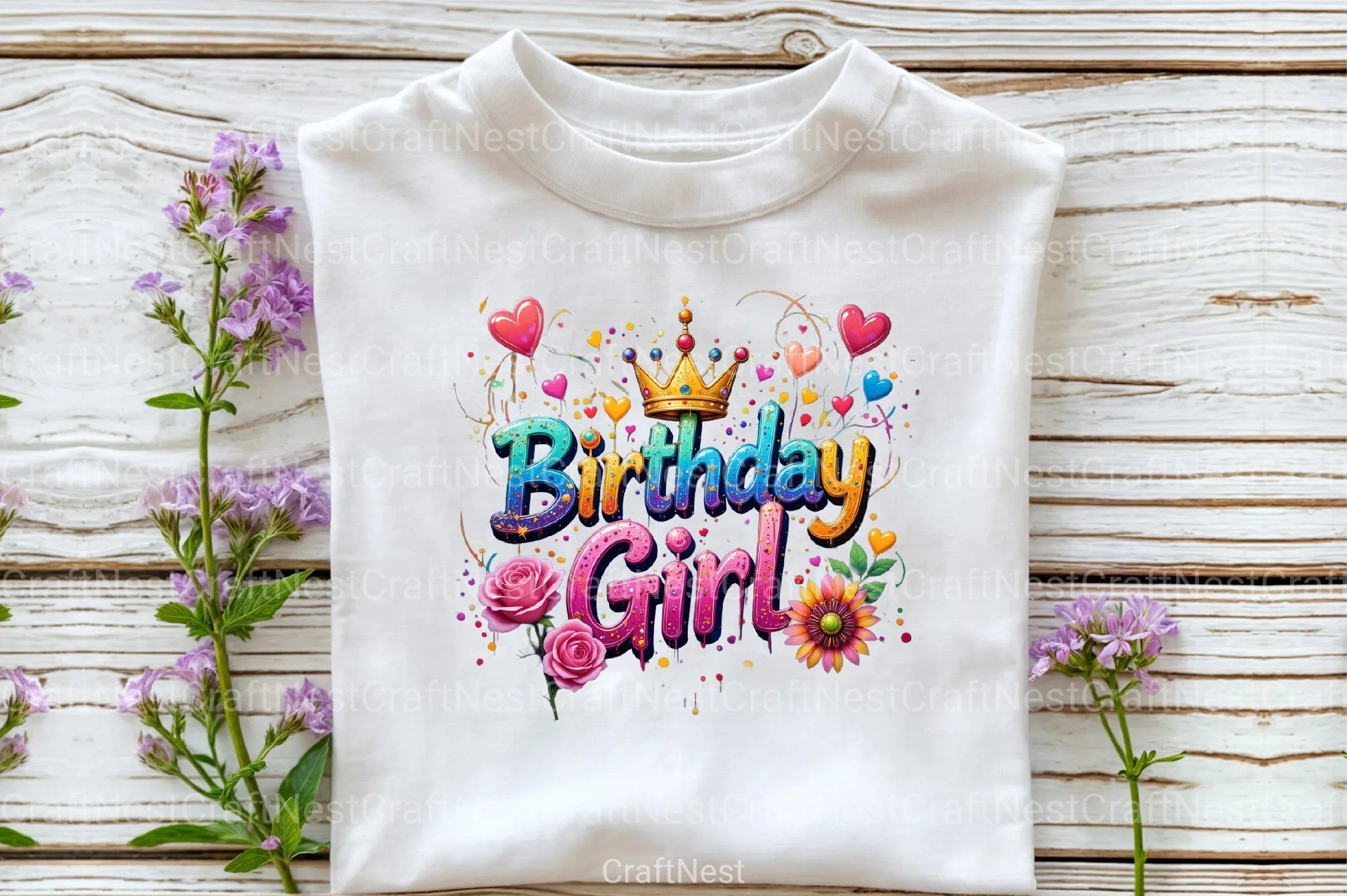 Birthday Girl Clipart Bundle 1 - CraftNest - Digital Crafting and Art