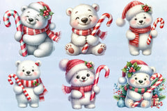 Polar Bear Clipart Bundle 7 - CraftNest - Digital Crafting and Art