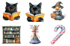 Pastel Halloween Aesthetics Clipart Bundle - CraftNest - Digital Crafting and Art