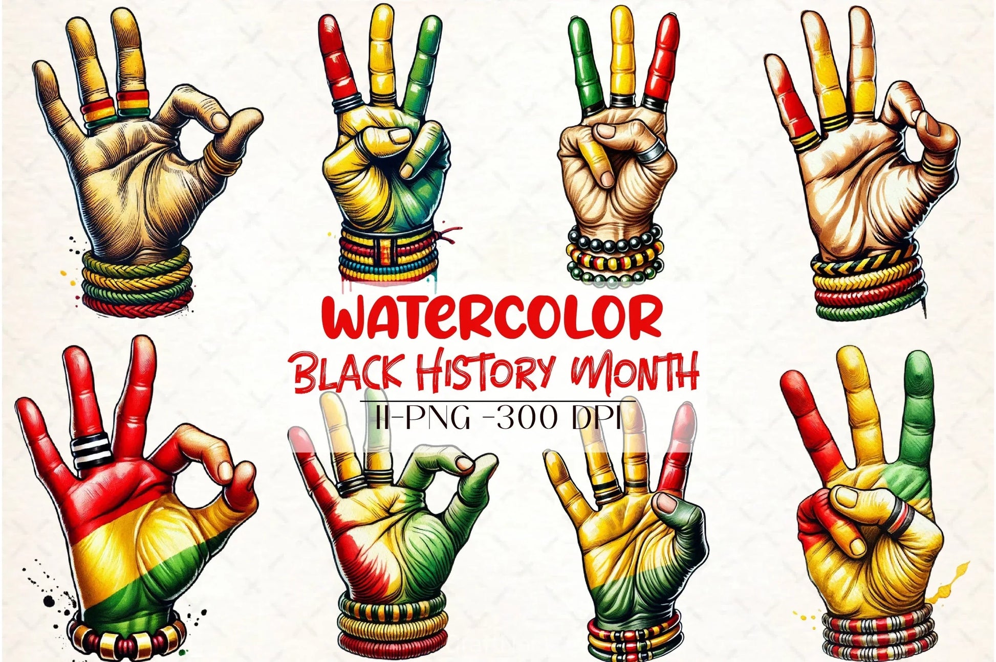 Black History Month Clipart Bundle 5 - CraftNest - Digital Crafting and Art