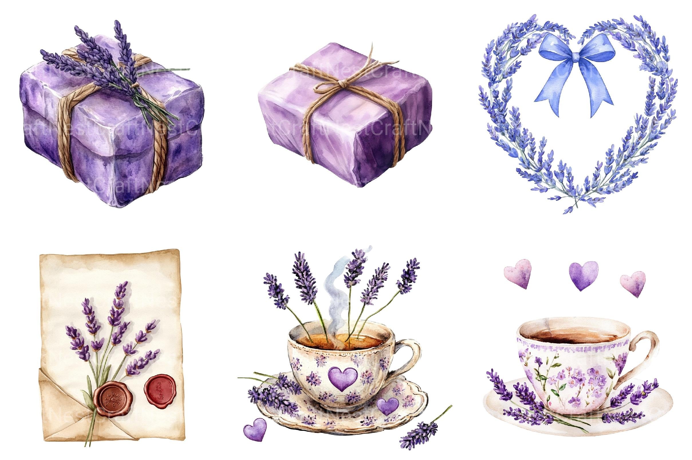 Lavender Mothers Day Clipart