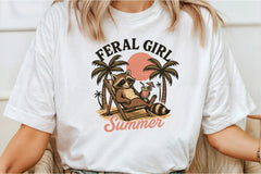 Feral Girl Summer Clipart Bundle - CraftNest - Digital Crafting and Art