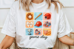 Brushstroke Baseball Game Day Clipart Bundle - CraftNest - Digital Crafting and Art