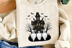 Vintage Halloween Ghost Clipart Bundle 1 - CraftNest - Digital Crafting and Art