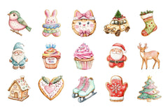 Christmas Cookies Clipart Bundle 1 - CraftNest - Digital Crafting and Art