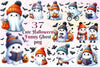 Funny Halloween Ghost Clipart Bundle 2