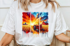 Brushstroke Summer Farm Clipart Bundle - CraftNest - Digital Crafting and Art