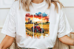 Brushstroke Summer Farm Clipart Bundle 1 - CraftNest - Digital Crafting and Art