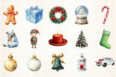 Christmas Winter Clipart Bundle 2 - CraftNest - Digital Crafting and Art