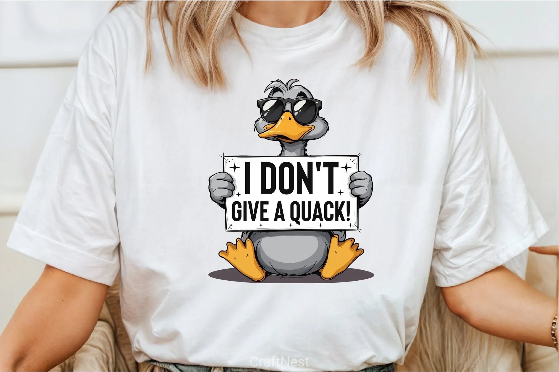 I Don't Give A Quack Sarcastic Clipart Bundle - CraftNest - Digital Crafting and Art