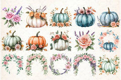 Fall Flower Clipart Bundle 1 - CraftNest - Digital Crafting and Art