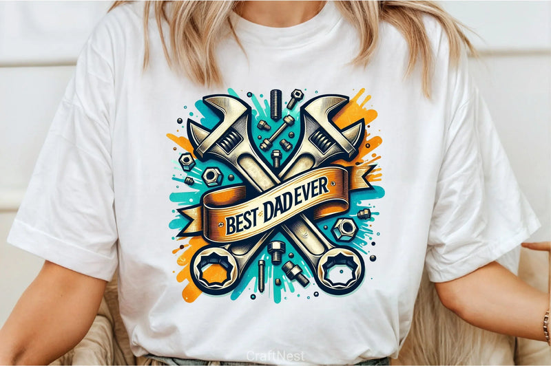 Best Dad Ever Father's Day Clipart Bundle 1 - CraftNest - Digital Crafting and Art