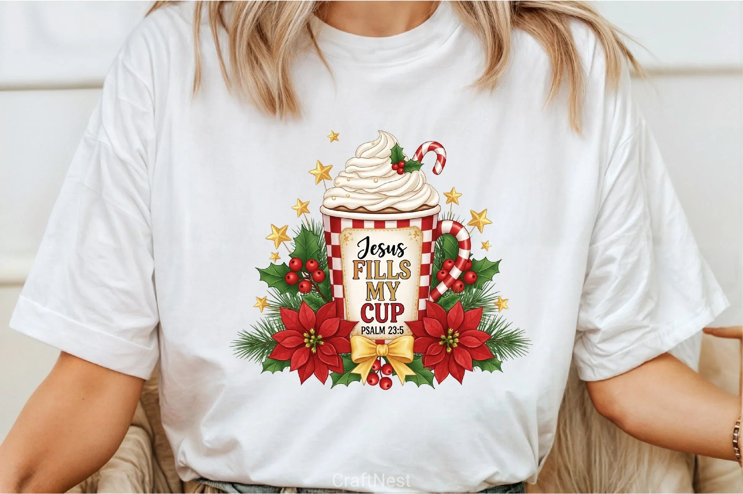 Jesus Fills My Cup Clipart Bundle - CraftNest - Digital Crafting and Art