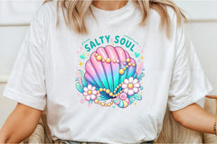 Clam Pearl Bow Clipart Bundle - CraftNest - Digital Crafting and Art