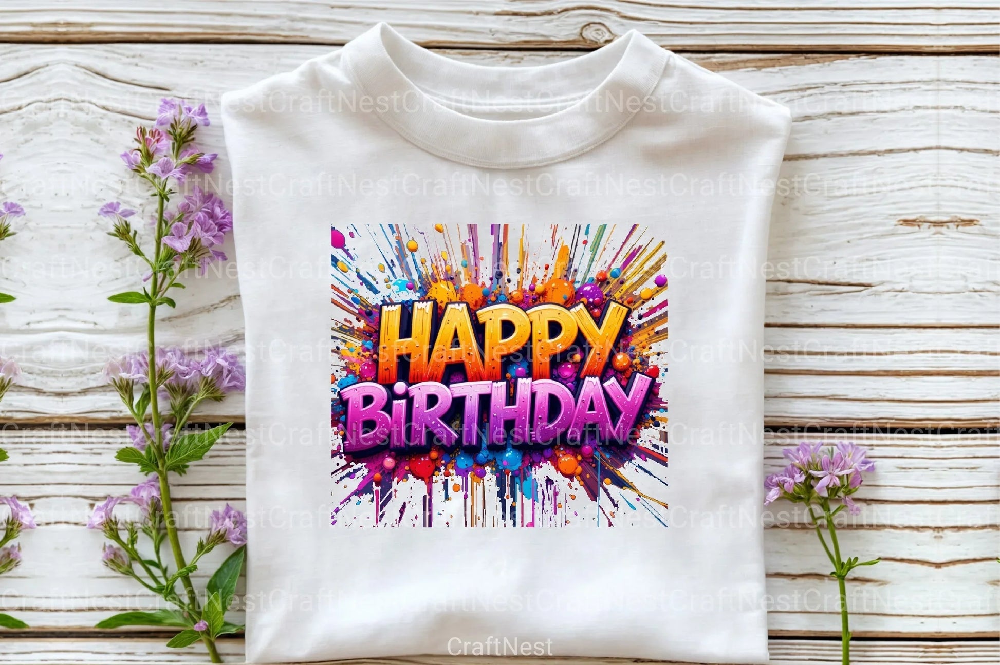 Happy Birthday Clipart Bundle 4 - CraftNest - Digital Crafting and Art