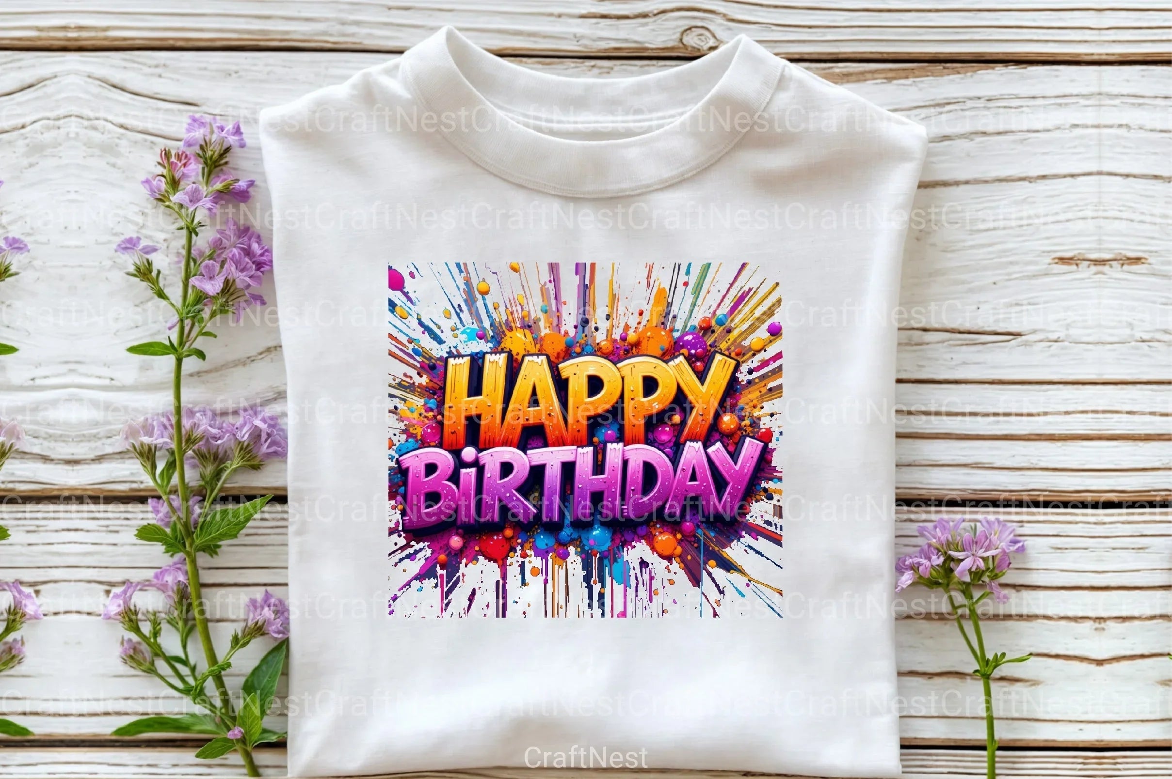 Happy Birthday Clipart Bundle 4 - CraftNest - Digital Crafting and Art