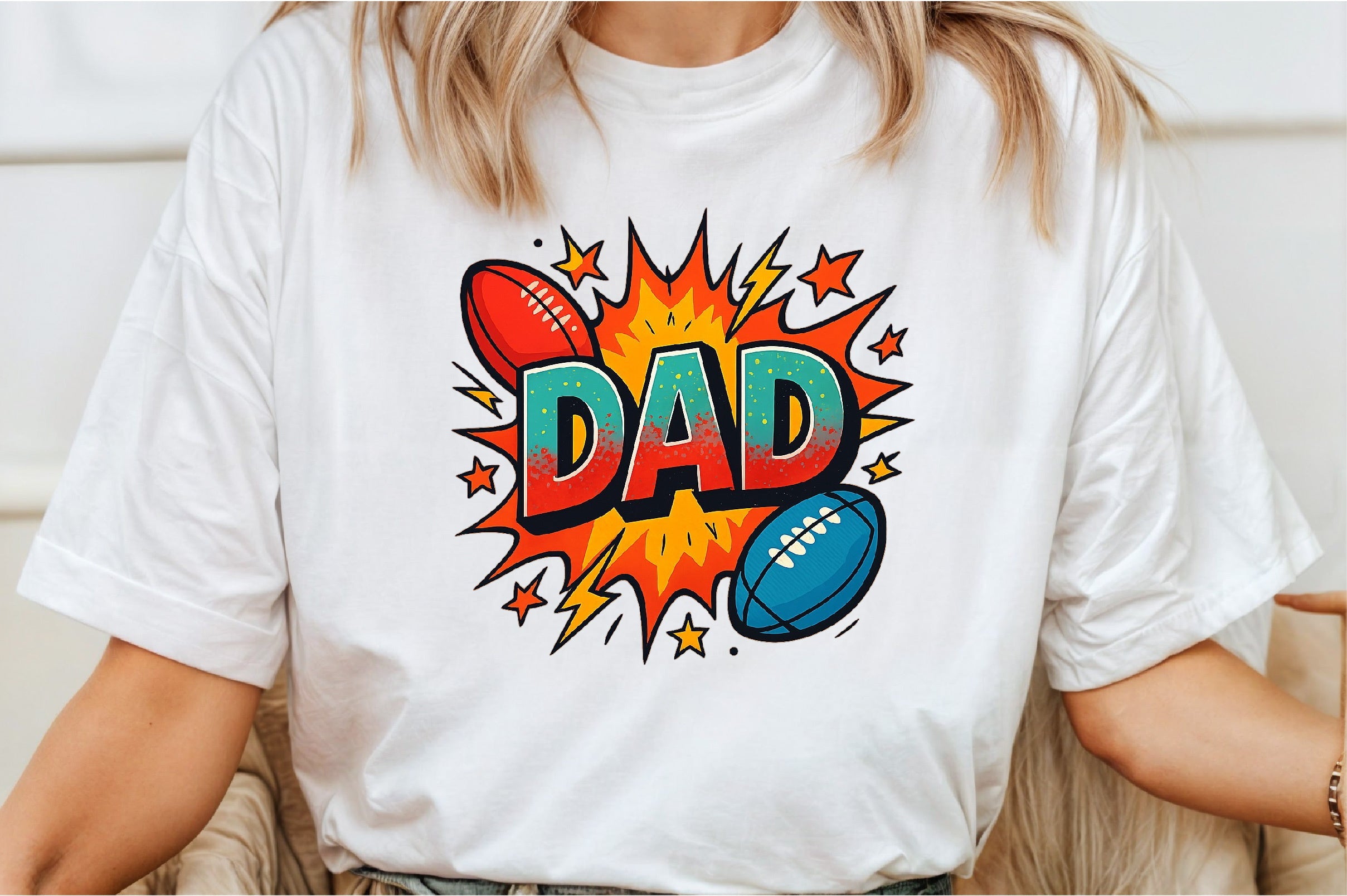 Dad Comic Style Clipart Bundle