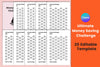 Money Savings Challenges Planner