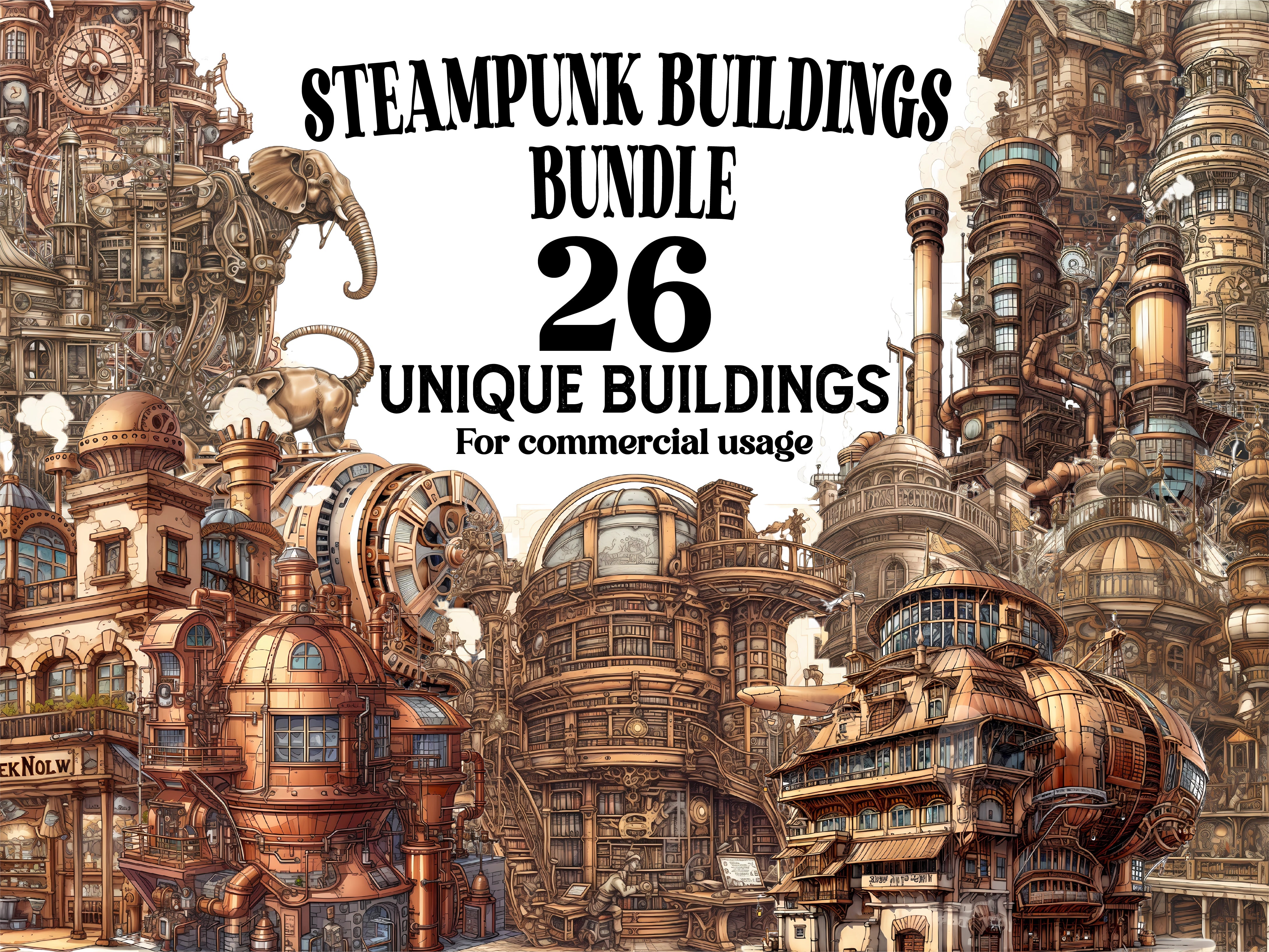 Steampunk Buildings