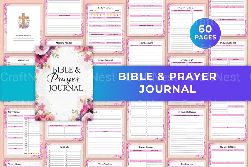 Bible Prayer Guide - CraftNest - Digital Crafting and Art