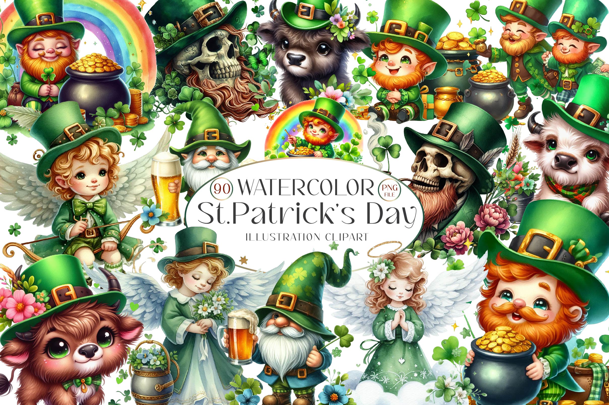 St Patrick S Day Clipart Bundle 1