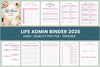 Life Admin Binder Planner