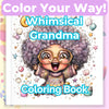 Whimsical Grandma Coloring Books Bundle