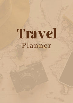 Travel Planner KDP Planner - CraftNest - Digital Crafting and Art