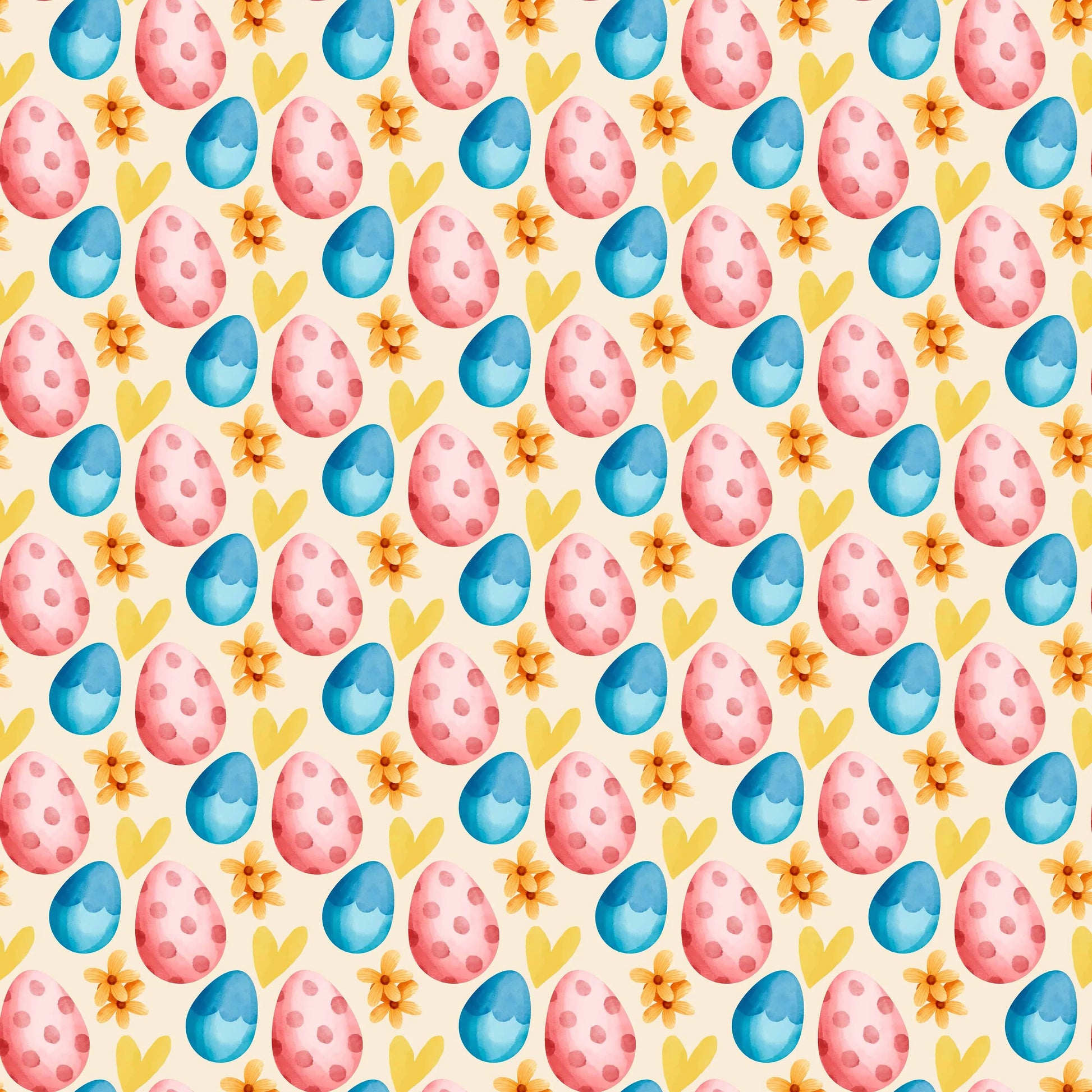 Watercolor Easter Seamless Digital Paper - CraftNest - Digital Crafting and Art
