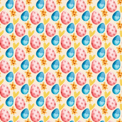 Watercolor Easter Seamless Digital Paper - CraftNest - Digital Crafting and Art
