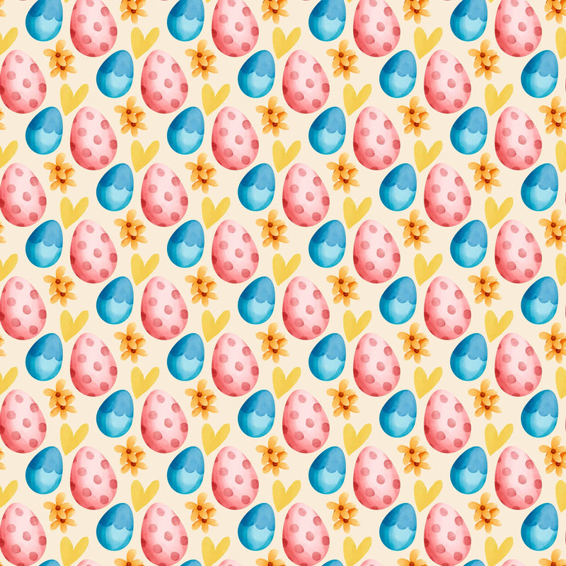 Watercolor Easter Seamless Digital Paper - CraftNest - Digital Crafting and Art